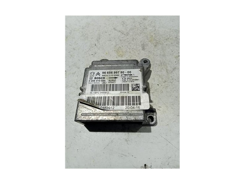 Recambio de centralita airbag para peugeot 207 (2006) 1.4 confort [1,4 ltr. - 50 kw hdi] referencia OEM IAM 966569978000  