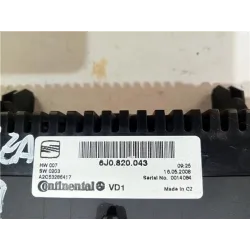 Recambio de mandos climatizador para seat ibiza berlina (6j5)(06.2008) 1.9 tdi referencia OEM IAM 6J0820043  