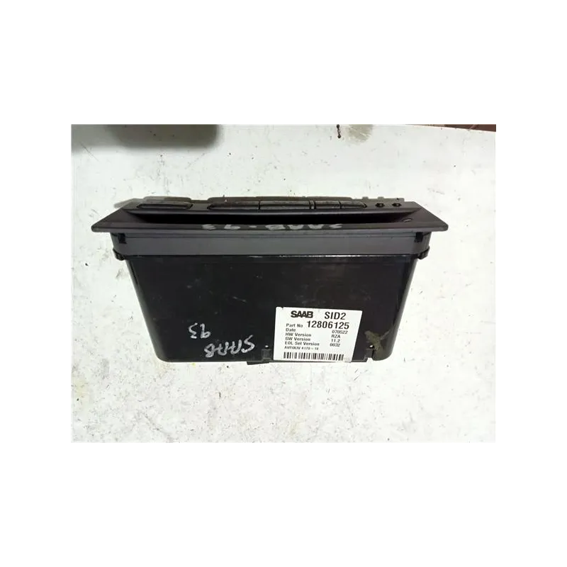 Recambio de mandos climatizador para saab 9-5 berlina (06.2001) 2.2 tid referencia OEM IAM 12806125  