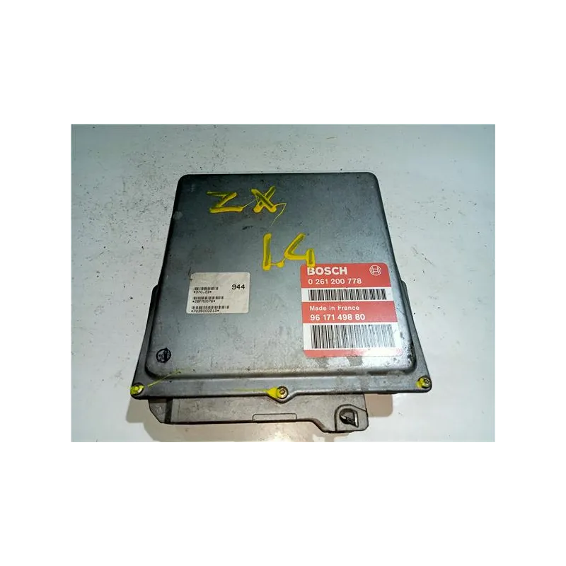 Recambio de centralita inyeccion para citroën zx (1991) 1.9 d referencia OEM IAM 0261200778  