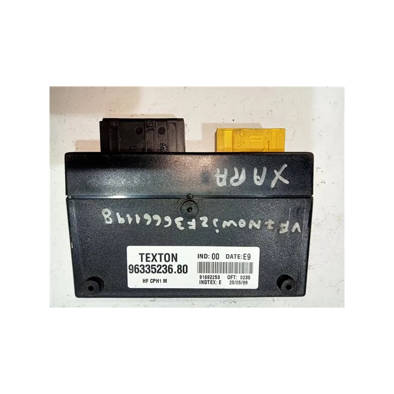 Recambio de centralita cierre para citroën xsara berlina (1997) 1.9 td referencia OEM IAM 9633523680  