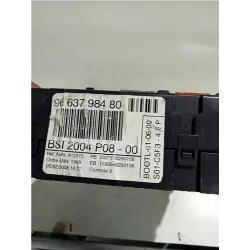 Recambio de caja fusibles/rele para citroën c4 berlina (06.2004) 2.0 16v referencia OEM IAM 9663798480  