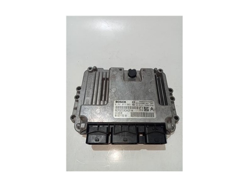 Recambio de centralita inyeccion para peugeot 207 (2006) 1.4 confort [1,4 ltr. - 50 kw hdi] referencia OEM IAM 0281011863 EDC16C