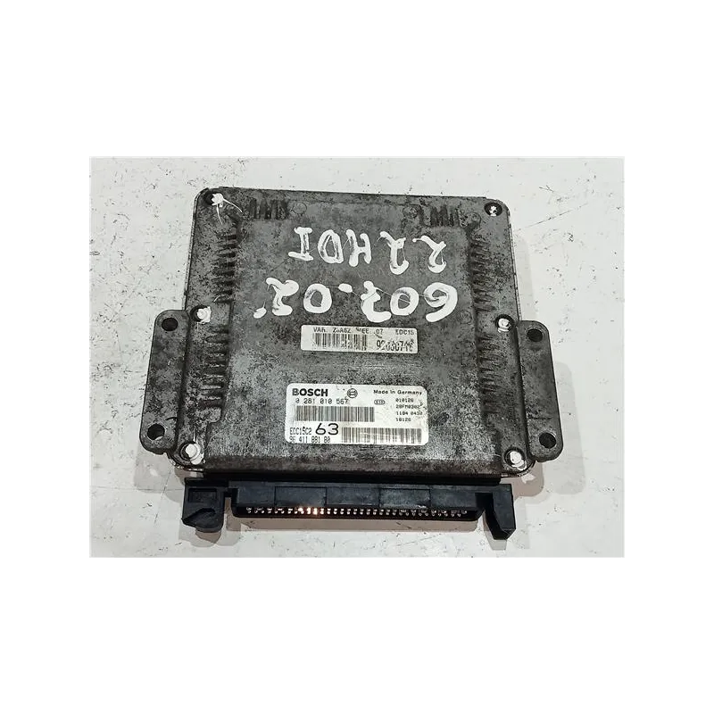 Recambio de centralita inyeccion para peugeot 607 (s1)(12.200012.2004) 2.2 hdi referencia OEM IAM 0281010567 9641188180  