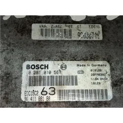 Recambio de centralita inyeccion para peugeot 607 (s1)(12.200012.2004) 2.2 hdi referencia OEM IAM 0281010567 9641188180  