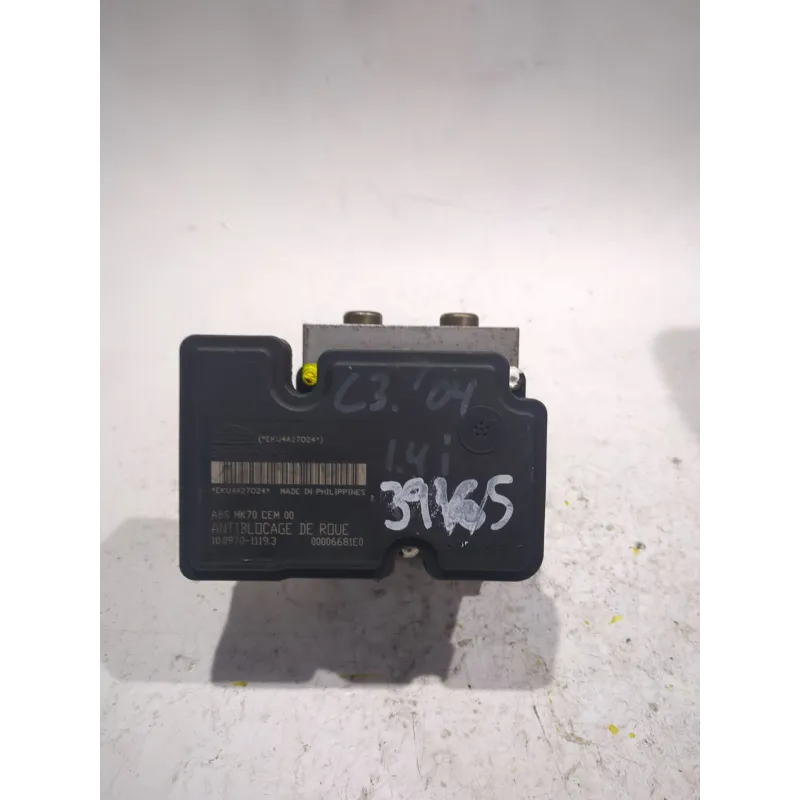 Recambio de nucleo abs para citroën c3 pluriel (2003) 1.4 hdi referencia OEM IAM 9653524680  