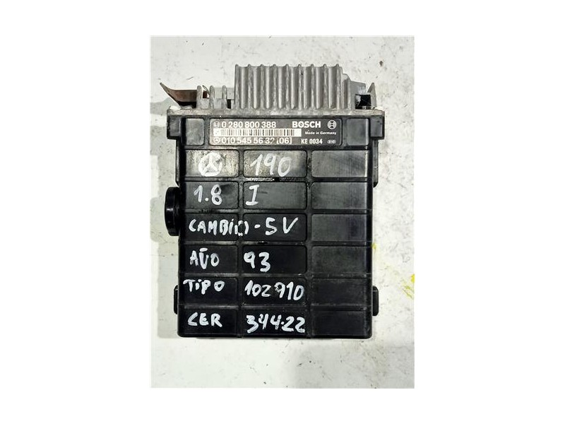 Recambio de centralita inyeccion para mercedes-benz clase c (bm 202) berlina (04.1993) 2.2 220 diesel (202.121) [2,2 ltr. - 70 k
