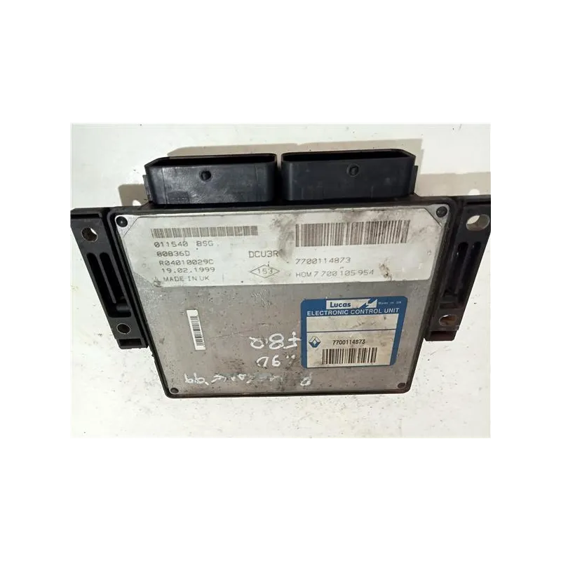 Recambio de centralita inyeccion para renault megane i fase 2 berlina (ba0)(1999) referencia OEM IAM 7700114873  