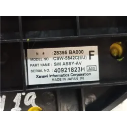 Recambio de mandos climatizador para nissan primera berlina (p12)(12.2001) 1.9 dci referencia OEM IAM 28395BA000  