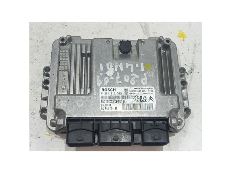 Recambio de centralita inyeccion para peugeot 207 (2006) 1.4 confort [1,4 ltr. - 50 kw hdi] referencia OEM IAM 0281012523 966484