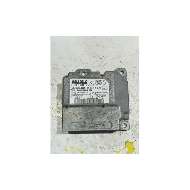 Recambio de centralita airbag para citroën c4 coupe (2004) 1.6 16v referencia OEM IAM 9662643680  