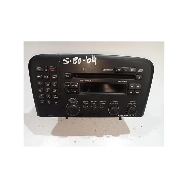 Recambio de radio cd para volvo s80 berlina (1998) 2.4 referencia OEM IAM 30657635-1 8673979  