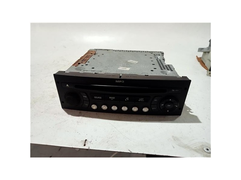 Recambio de radio cd para peugeot 207 (2006) 1.4 confort [1,4 ltr. - 50 kw hdi] referencia OEM IAM 96643698XT01  
