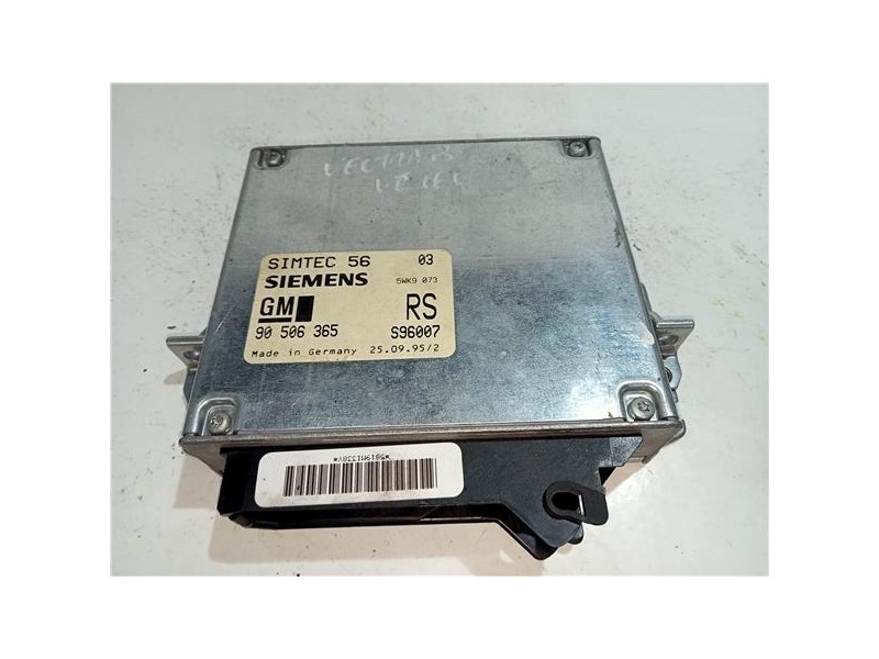 Recambio de centralita inyeccion para opel vectra b berlina (1995) 2.0 di 16v referencia OEM IAM 90506365  