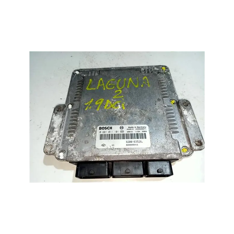 Recambio de centralita inyeccion para renault laguna ii grandtour (kg0)(2001) 1.9 dci (kg1v) referencia OEM IAM 0281011101  