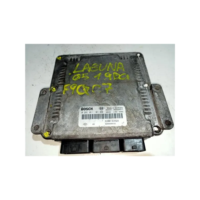 Recambio de centralita inyeccion para renault laguna ii grandtour (kg0)(2001) 1.9 dci (kg1v) referencia OEM IAM 0281011101  