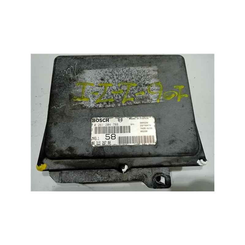 Recambio de centralita inyeccion para peugeot 106 (s2)(04.1996) 1.1 i referencia OEM IAM 0261204788 9631528780  