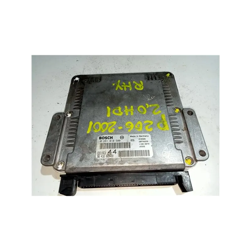 Recambio de centralita inyeccion para peugeot 206 (1998) 1.4 hdi eco 70 referencia OEM IAM 0281010500  