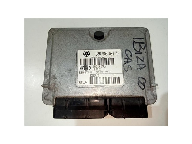 Recambio de centralita inyeccion para seat ibiza (6l1)(04.2002) 1.4 16v referencia OEM IAM 036906034AH  