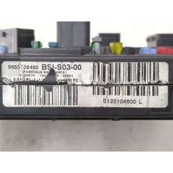 Recambio de caja reles / fusibles para peugeot 407 hdi 135 referencia OEM IAM 9655708480  