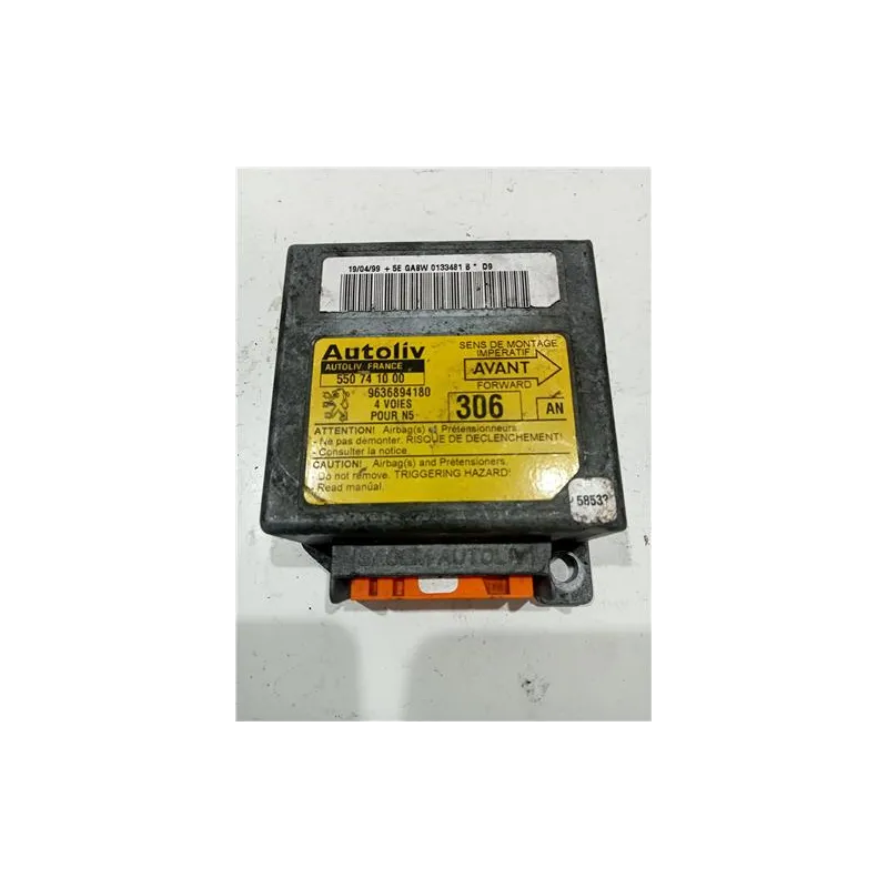 Recambio de centralita airbag para peugeot 306 3/5 pt. (s1)(06.1996) referencia OEM IAM 550741000  