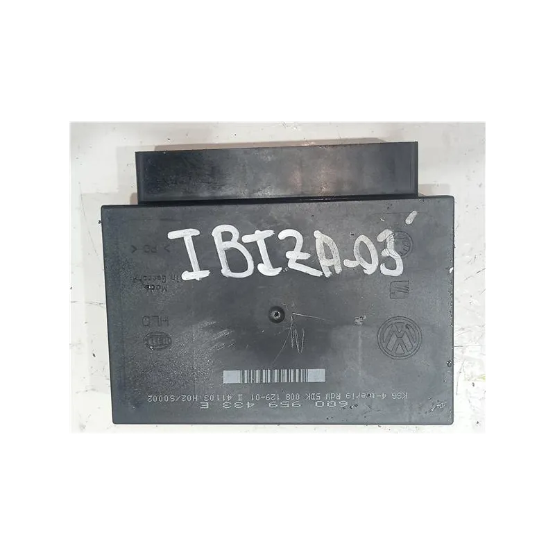 Recambio de modulo electronico para seat ibiza (6l1)(04.2002) 1.9 tdi referencia OEM IAM 6Q0959433E  