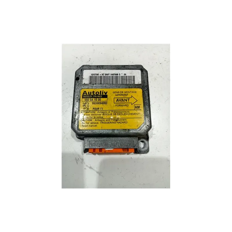 Recambio de centralita airbag para peugeot 206 + (2009) 1.4 básico [1,4 ltr. - 55 kw] referencia OEM IAM 550541500  