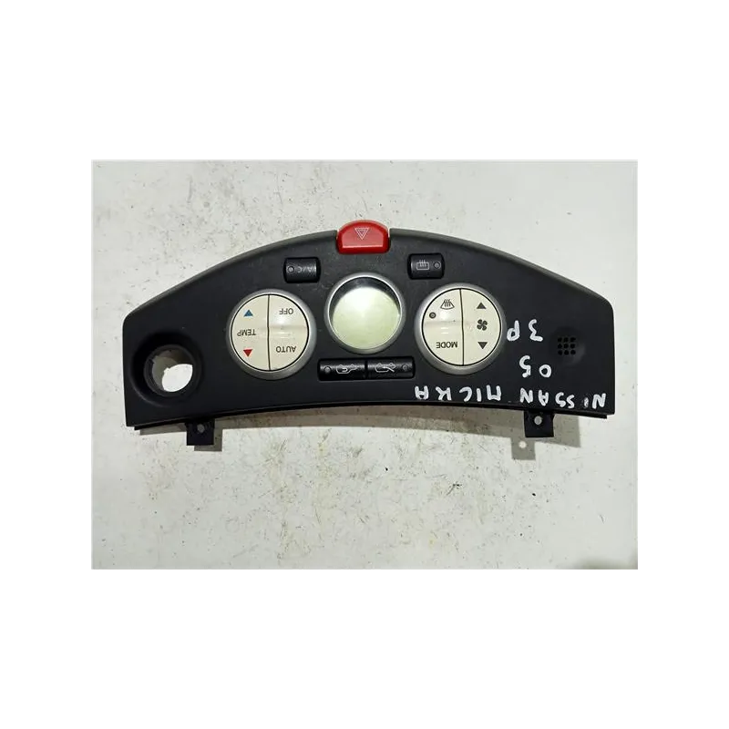 Recambio de mandos climatizador para nissan micra iii c+c (ck12e)(06.2005) referencia OEM IAM 27500BC500  