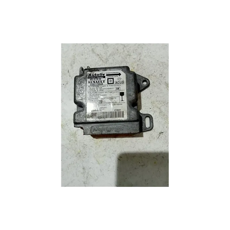 Recambio de centralita airbag para renault megane i fase 2 berlina (ba0)(1999) referencia OEM IAM 600639600  