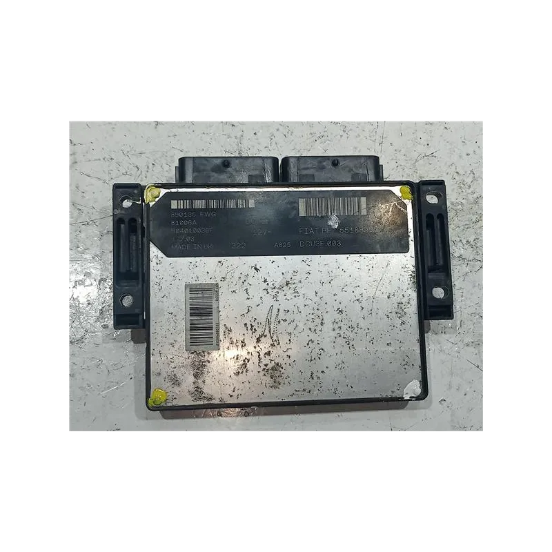 Recambio de centralita inyeccion para fiat i doblo (119)(2001) 1.9 d (223axb1a) referencia OEM IAM R04010036F DCU3F  