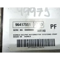 Recambio de centralita motor uce para chevrolet aveo / kalos hatchback (t250, t255) 1.2 referencia OEM IAM 96417551  