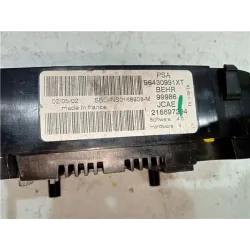 Recambio de mandos climatizador para peugeot 206 sw (2002) 1.4 referencia OEM IAM BEHR 99986 PSA 96430991XT  