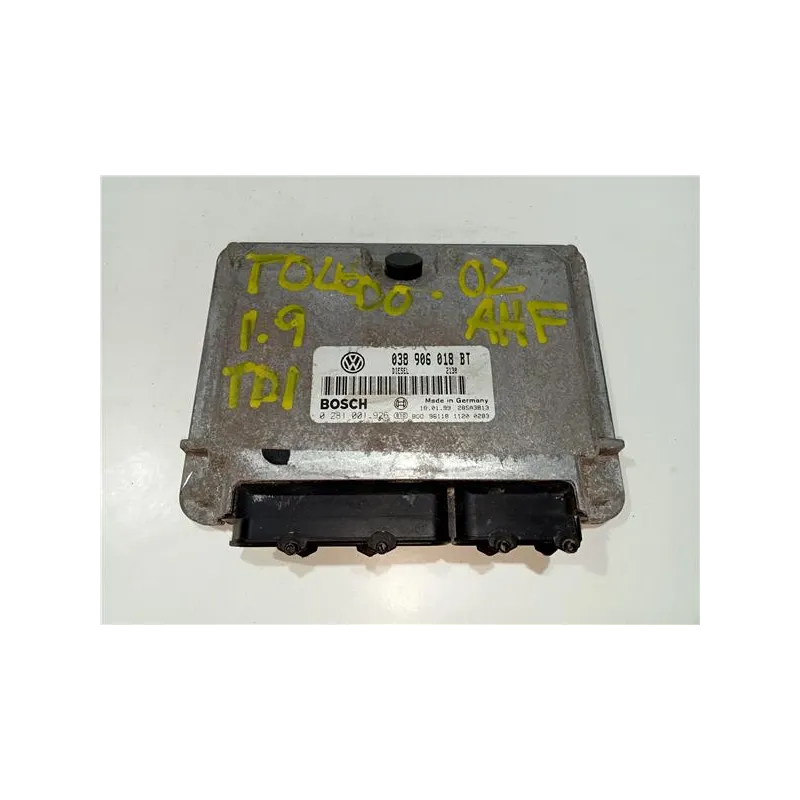 Recambio de centralita inyeccion para seat toledo (1m2)(03.1999) 1.9 tdi referencia OEM IAM 038906018BT  