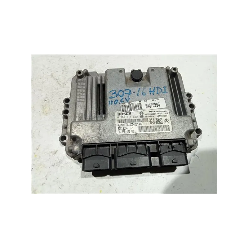 Recambio de centralita inyeccion para peugeot 307 berlina (s2) x-line 16v hdi fap rhr referencia OEM IAM 0281011629  