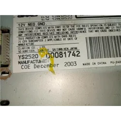 Recambio de radio cd para honda civic berlina 3 (fn)(2007) referencia OEM IAM YS2520  