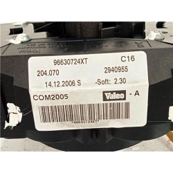 Recambio de com 2000 para peugeot 207 (2006) 1.4 confort [1,4 ltr. - 50 kw hdi] referencia OEM IAM 96630724XT COM2005 C16  