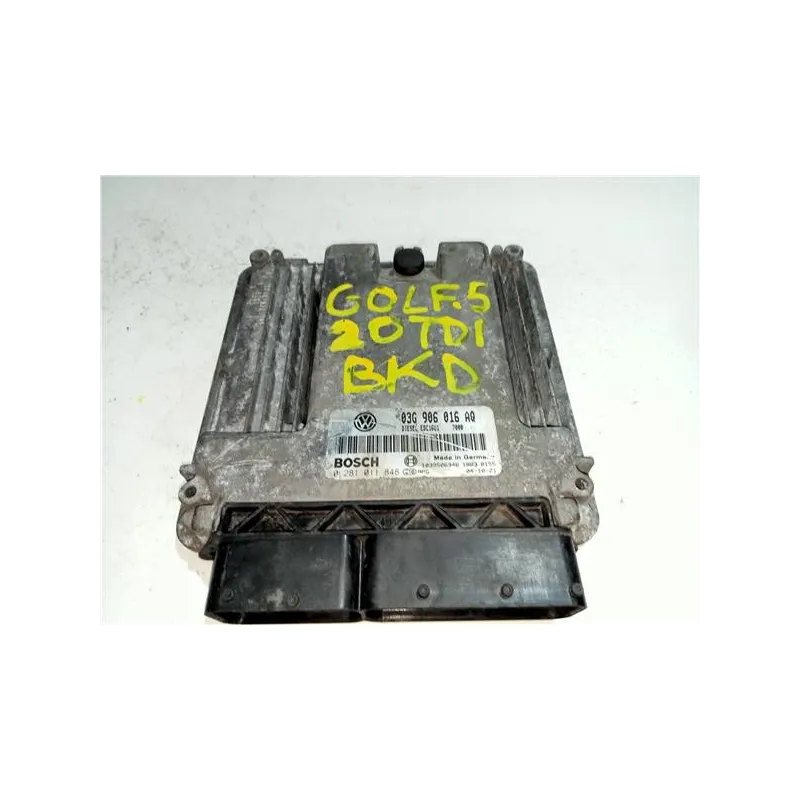 Recambio de centralita inyeccion para volkswagen golf v (1k1)(2003) 2.0 tdi 16v referencia OEM IAM 03G906016AQ  