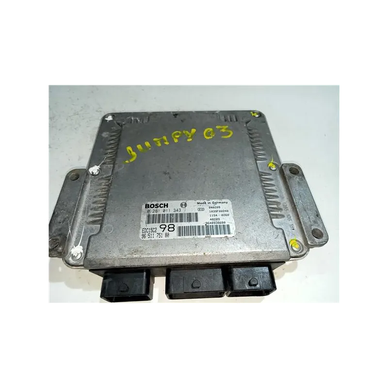 Recambio de centralita inyeccion para citroën jumper furgón (01.2002) referencia OEM IAM 0281011343  