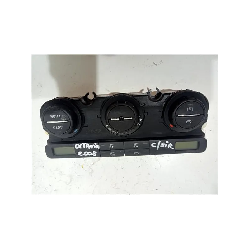 Recambio de mandos climatizador para skoda octavia berlina (1z3)(2004) 2.0 tdi referencia OEM IAM 1Z0907044AB  