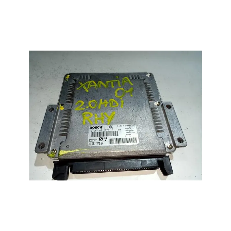 Recambio de centralita inyeccion para citroën xsara berlina (1997) 1.9 td referencia OEM IAM 0281001978  