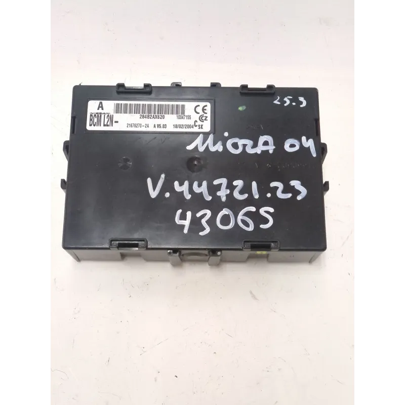 Recambio de modulo electronico para nissan micra (k12e)(11.2002) 1.5 dci referencia OEM IAM 284B2AX620  