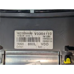 Recambio de cuadro completo para volkswagen golf v (1k1)(2003) 2.0 tdi 16v referencia OEM IAM 1K0920860L A2C53025660  