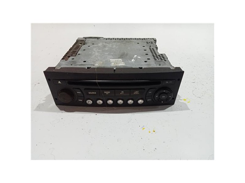 Recambio de radio cd para peugeot 207 (2006) 1.4 confort [1,4 ltr. - 50 kw hdi] referencia OEM IAM 96639628XT  