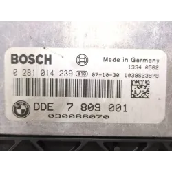 Recambio de centralita inyeccion para bmw 1 (e81) 118 d referencia OEM IAM 0281014239 DDE7809001  