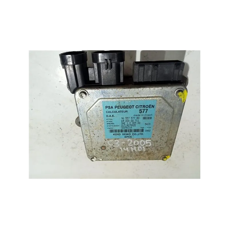 Recambio de centralita direccion asistida para citroën c3 (2002) hdi referencia OEM IAM 9657757780  