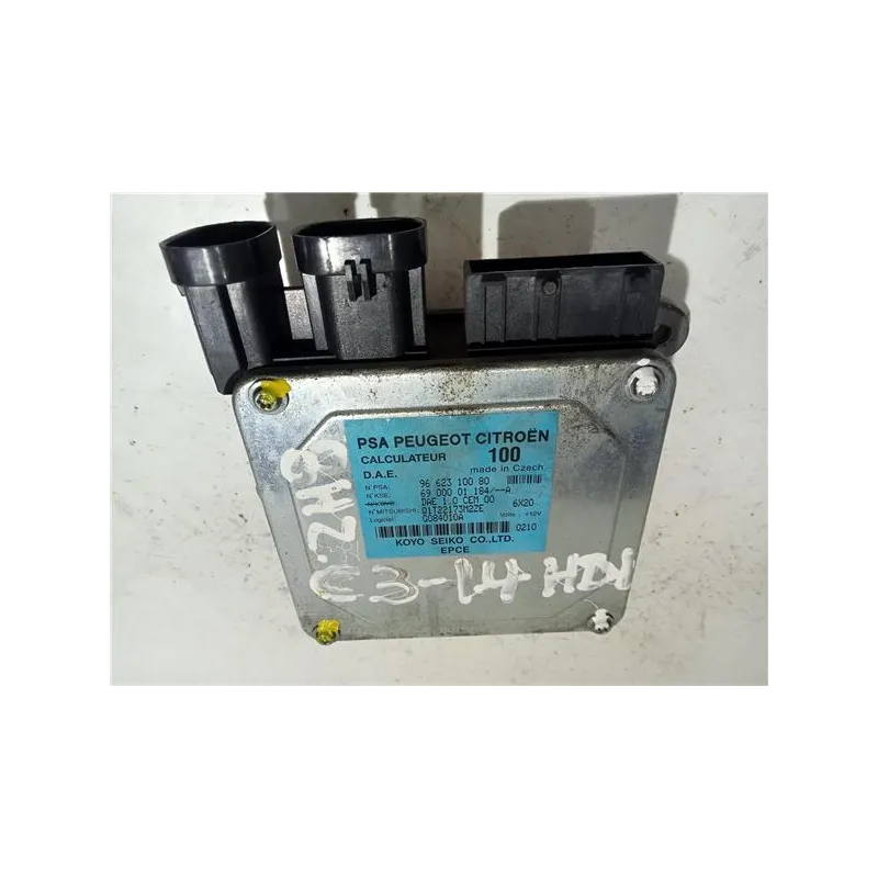 Recambio de centralita inyeccion para citroën c3 (2002) hdi referencia OEM IAM 9662310080  