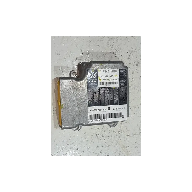 Recambio de centralita airbag para seat leon (1p1)(05.2005) tdi 16v referencia OEM IAM 5N0959655J  