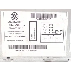 Recambio de sistema audio / radio cd para volkswagen polo iv (9n_, 9a_) 1.4 tdi referencia OEM IAM 6Q0035152E  