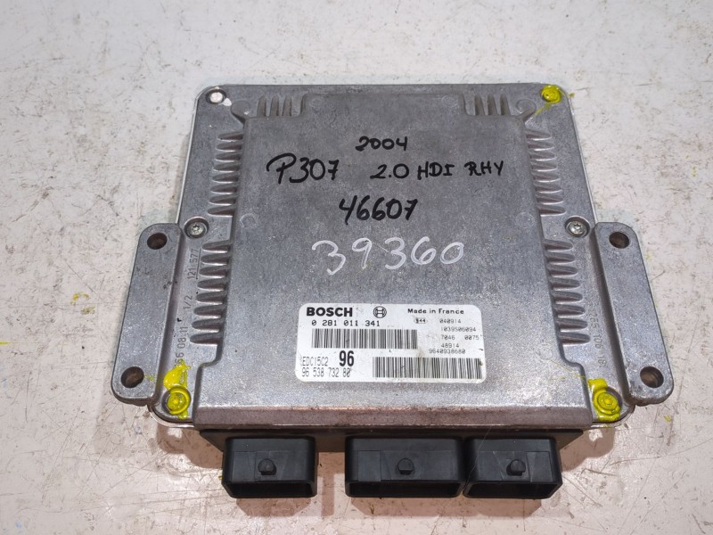 Recambio de centralita inyeccion para peugeot 307 break / sw (s1)(04.200206.2005) 2.0 hdi 90 referencia OEM IAM 0281011341  