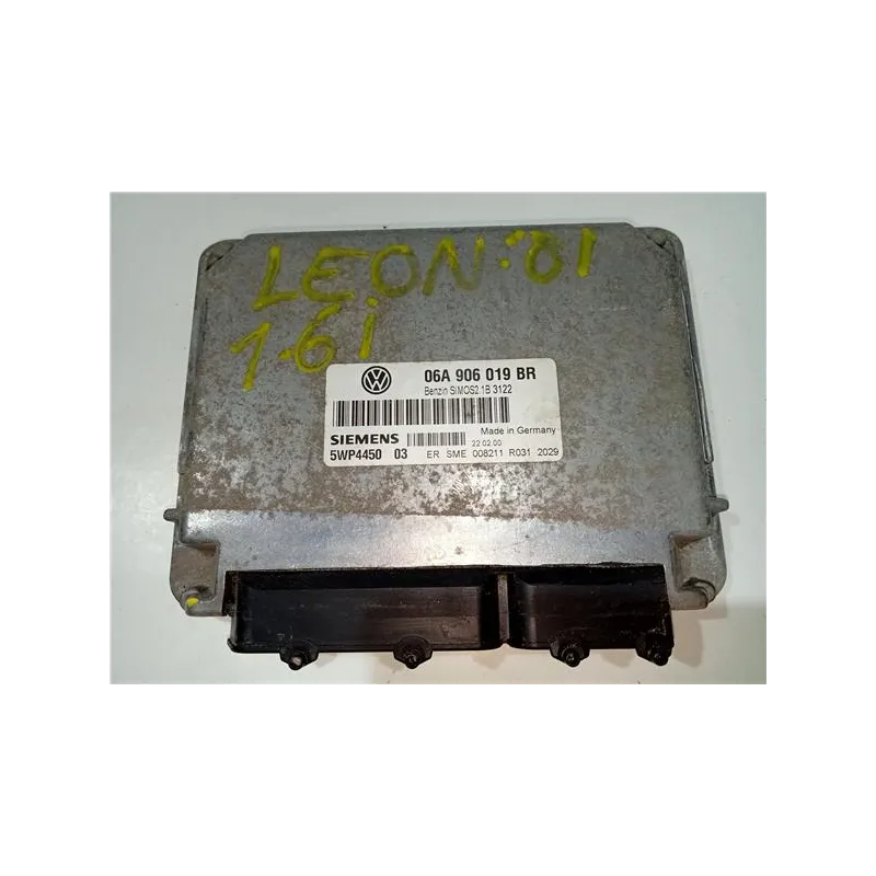 Recambio de centralita inyeccion para seat leon (1m1)(11.1999) 1.6 referencia OEM IAM 06A906019BR  
